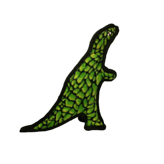 Tuffy Dog Toys - VIP Products - Tuffy Jr Dinosaur TRex, Durable, Squeaky Dog Toy