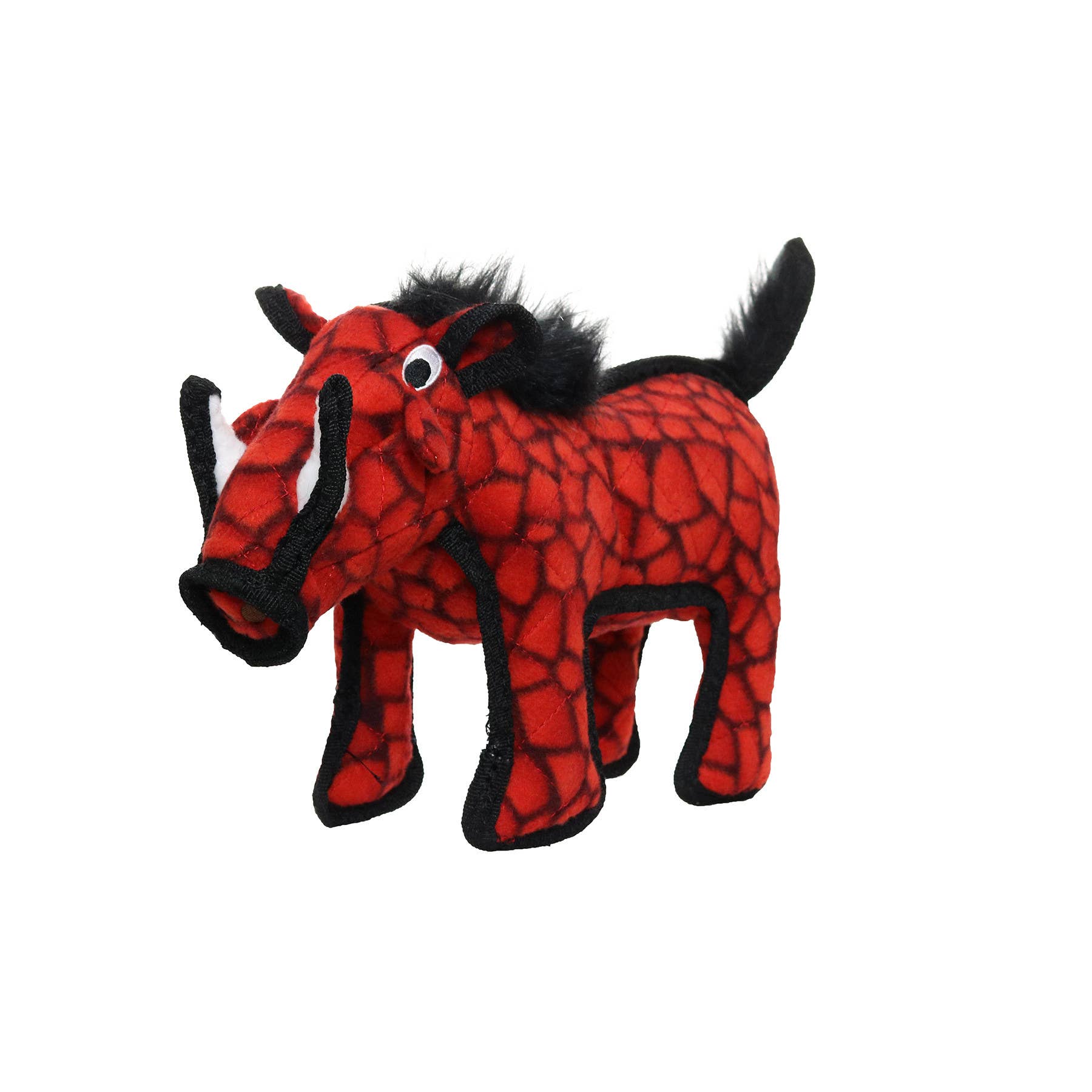 Tuffy Dog Toys - VIP Products - Tuffy Desert Warthog - Red, Tough, Durable Dog Toy - Doot's Pet LLC Collars For A Cause