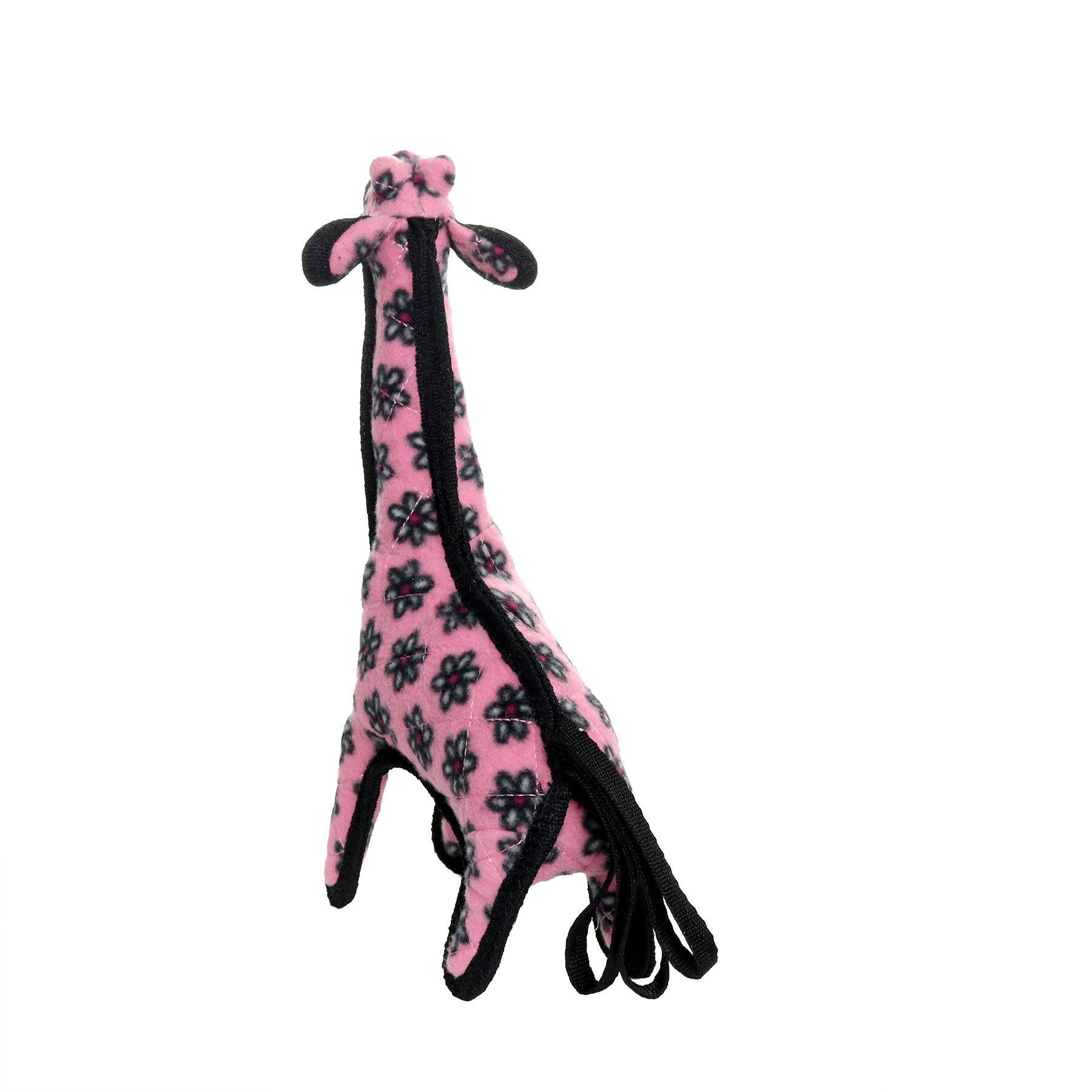 Tuffy Dog Toys - VIP Products - Tuffy Jr Zoo Giraffe Pink, Durable, Squeaky Dog Toy - Doot's Pet LLC Collars For A Cause