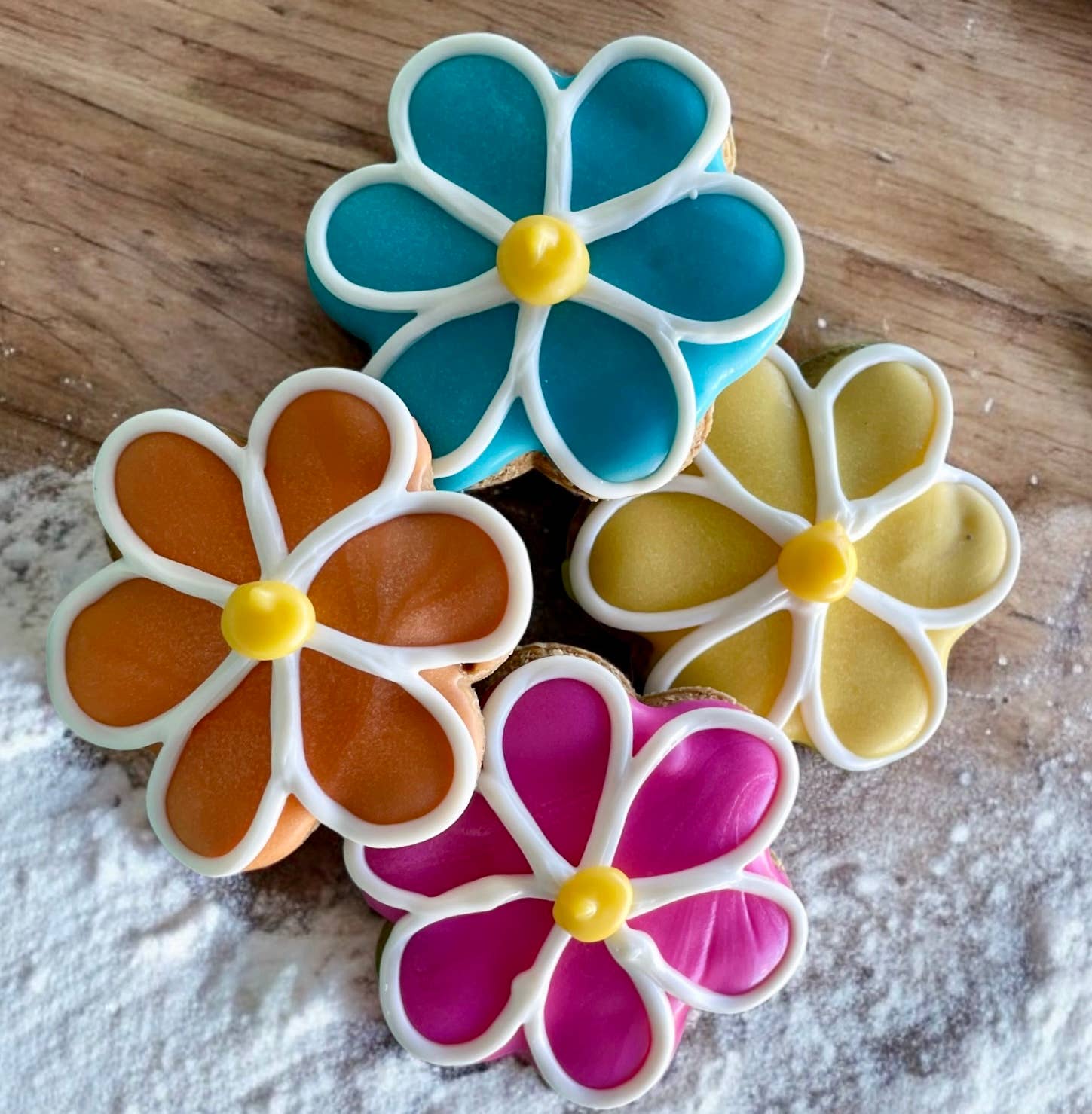 YumYum4DOGS - Mini Spring Flowers dog treat- Single - Doot's Pet LLC Collars For A Cause