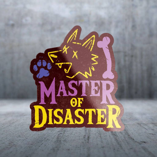 Two Feet Treats - Master Of Disaster - Sticker