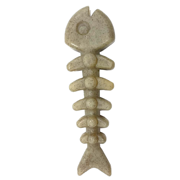 Fish Bone Nylon Dog Toy for Aggressive Chewers | USA Made | SodaPup - Doot's Pet LLC Collars For A Cause