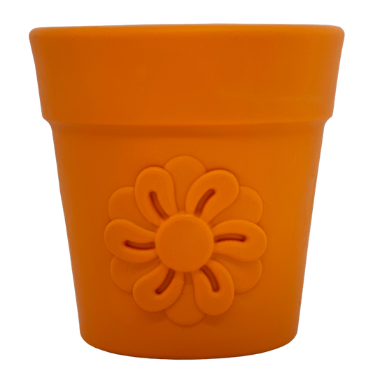 Large Flower Pot eCup Dog Treat Dispenser | Durable USA-Made Enrichment Toy | SodaPup - Doot's Pet LLC Collars For A Cause