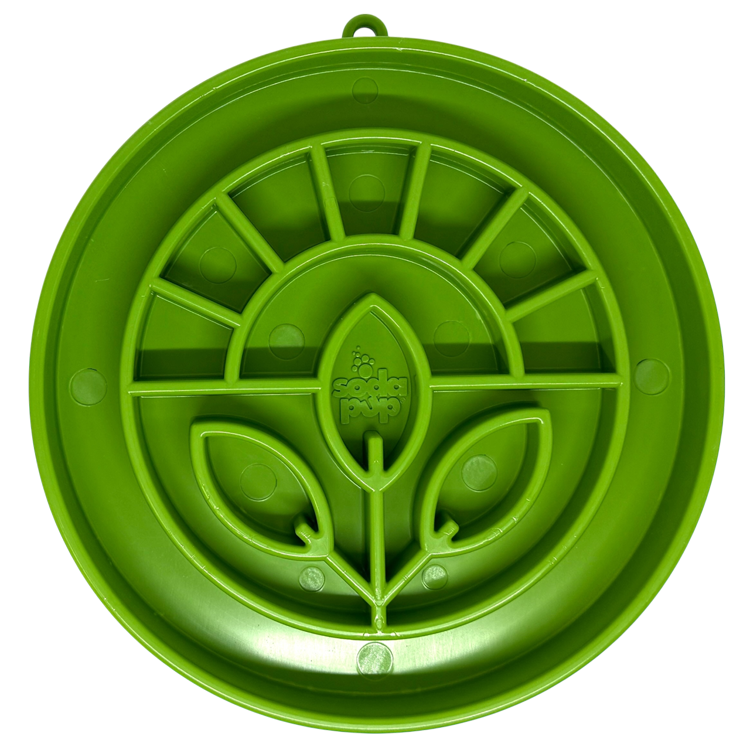 Garden Design eTray - Shallow Slow Feeder Dog Bowl for Enrichment | USA - Doot's Pet LLC Collars For A Cause