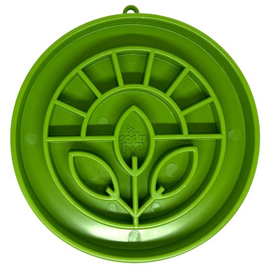 Garden Design eTray - Shallow Slow Feeder Dog Bowl for Enrichment | USA - Doot's Pet LLC Collars For A Cause