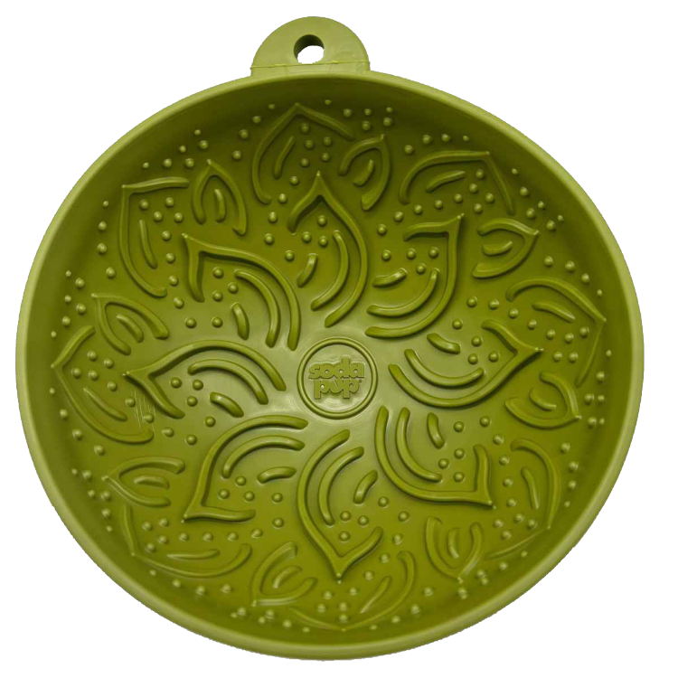 Garden of Eatin' Tipsy Bowl - Wobble Lick Mat for Dogs & Cats | USA Made - Doot's Pet LLC Collars For A Cause