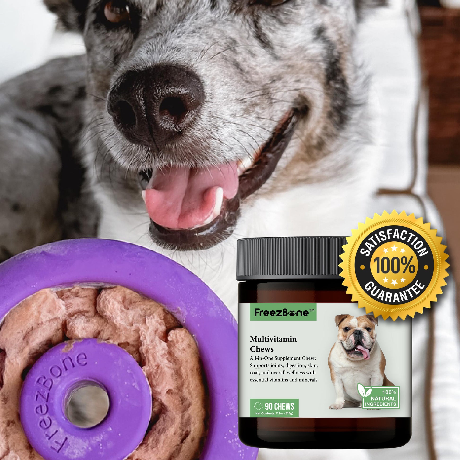 Multivitamins Chews (90 Chews) - Doot's Pet LLC Collars For A Cause