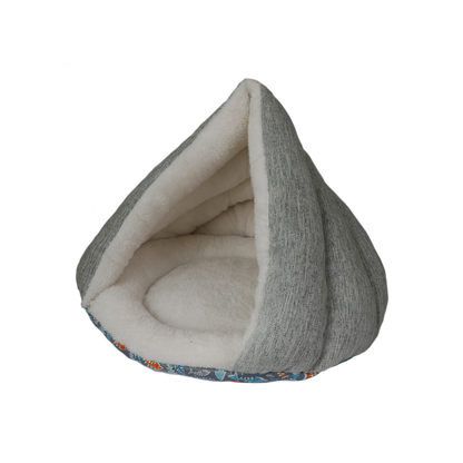 Kitty Kasa Hut Cat Bed - Doot's Pet LLC Collars For A Cause