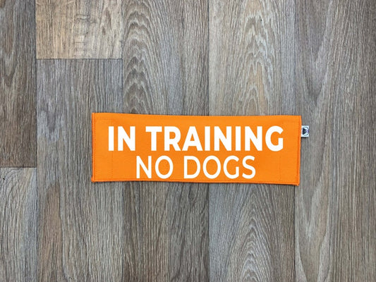 In Training - No Dogs Leash Sleeve