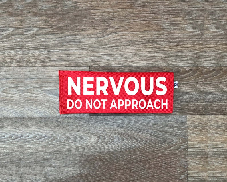 Nervous - Do Not Approach Leash Sleeve