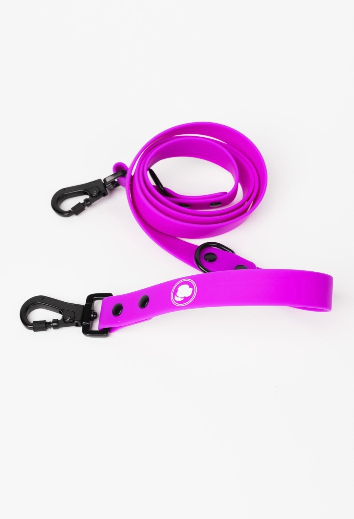 The Modern Dog Company - Electric Fuchsia Leash (Weather + Odor Resistant) - Doot's Pet LLC Collars For A Cause