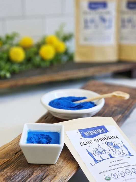 Blue Spirulina Powder (Organic) - Doot's Pet LLC Collars For A Cause