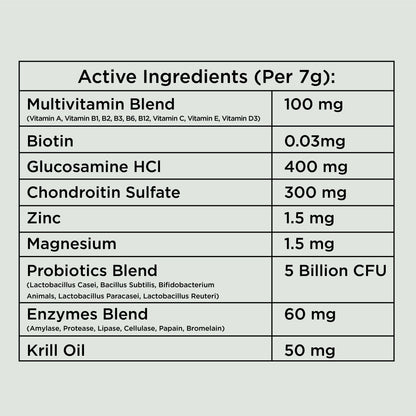 Multivitamins Chews (90 Chews) - Doot's Pet LLC Collars For A Cause