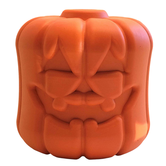 Jack O' Lantern eDispener Durable Rubber Chew Toy & Treat Dispenser - Doot's Pet LLC Collars For A Cause