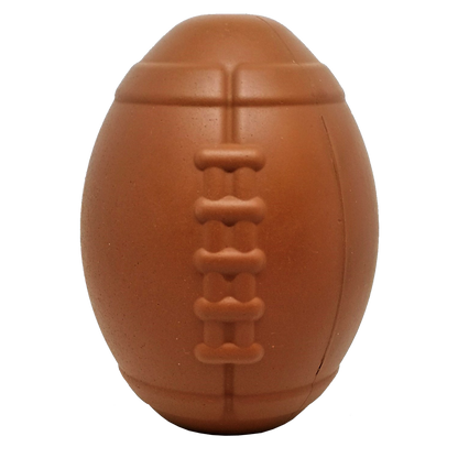 Football eDispenser Durable Rubber Chew Toy and Treat Dispenser - Doot's Pet LLC Collars For A Cause