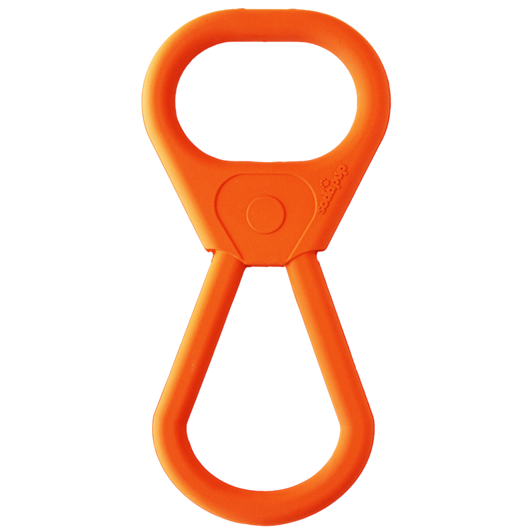 Pop Top Rubber Tug Toy for Interactive Play - Doot's Pet LLC Collars For A Cause