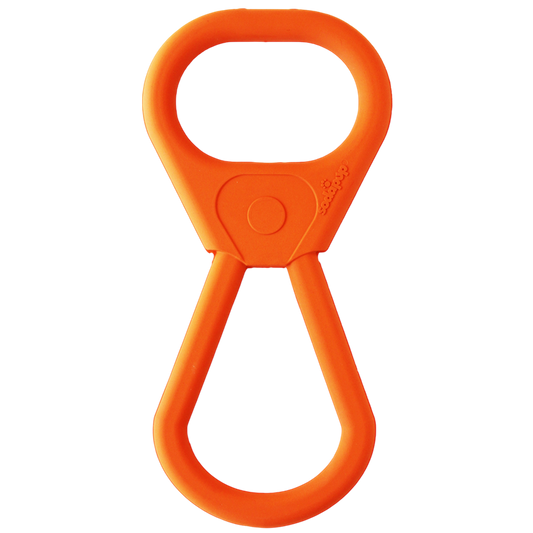 Pop Top Rubber Tug Toy for Interactive Play - Doot's Pet LLC Collars For A Cause
