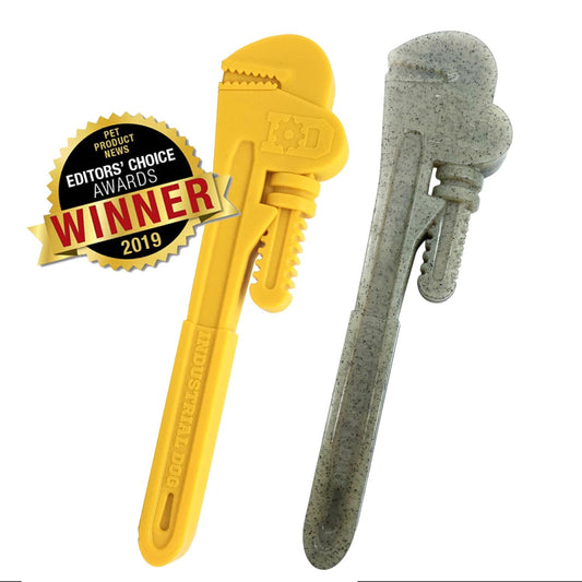Pipe Wrench Nylon Dog Toy for Aggressive Chewers | USA Made | SodaPup - Doot's Pet LLC Collars For A Cause