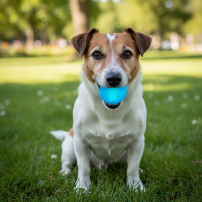 Strobe Ball Light-Up Dog Toy - Durable Floating Chew Ball | Made in USA - Doot's Pet LLC Collars For A Cause