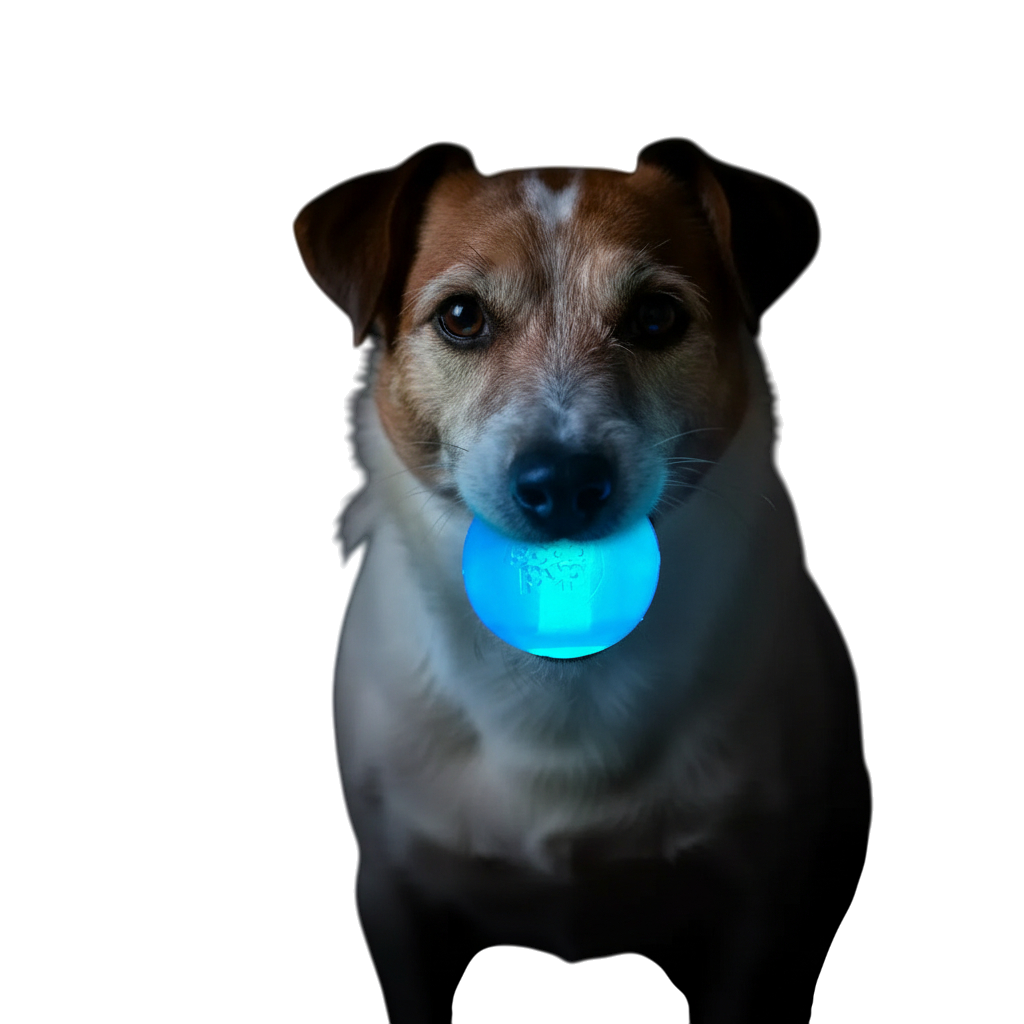 Strobe Ball Light-Up Dog Toy - Durable Floating Chew Ball | Made in USA - Doot's Pet LLC Collars For A Cause