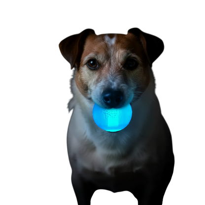 Strobe Ball Light-Up Dog Toy - Durable Floating Chew Ball | Made in USA - Doot's Pet LLC Collars For A Cause