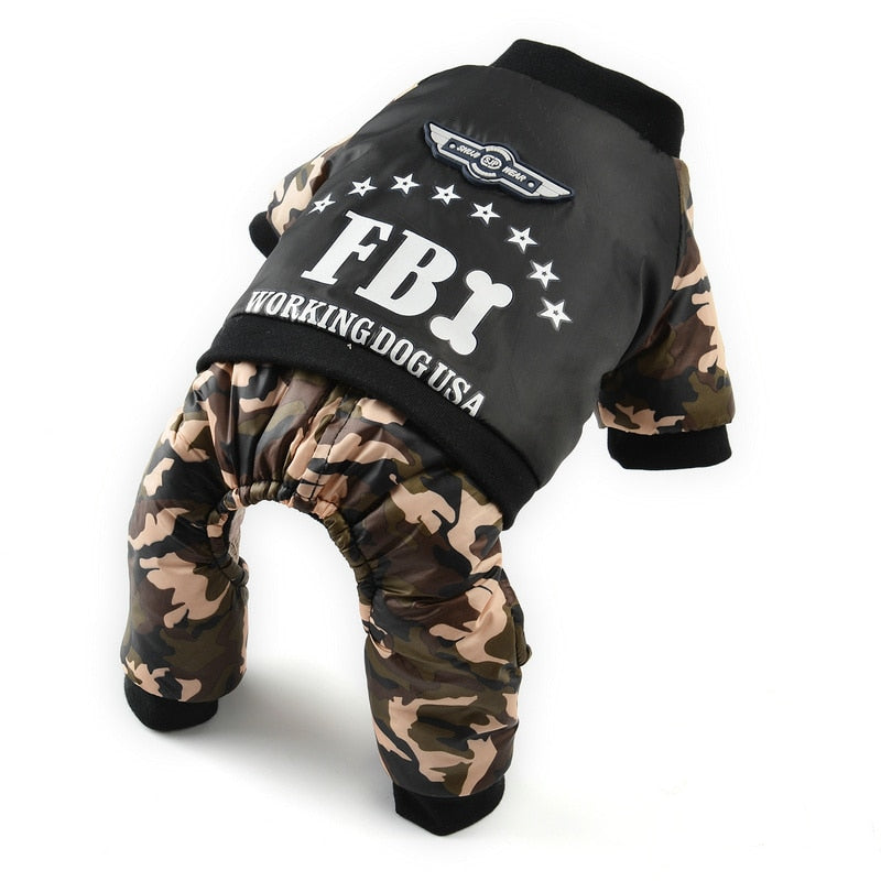 FBI Camouflage Coat |  Jumpsuit Pants