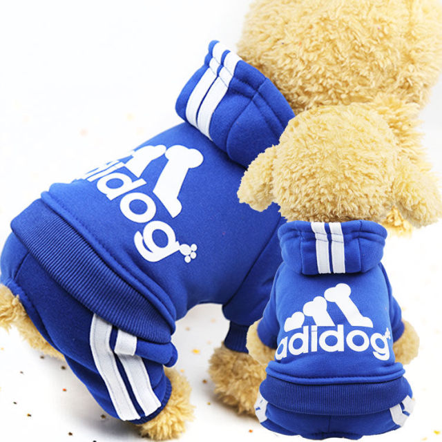 Adidog Hoodie | Small to Medium Dogs - Doot's Pet LLC Collars For A Cause
