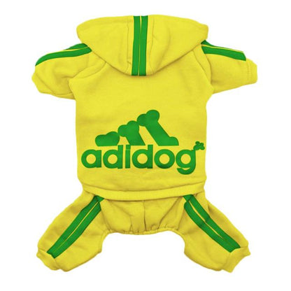 Adidog Pet Pet Four-Legged Hoodie XS-XXL - Doot's Pet LLC Collars For A Cause