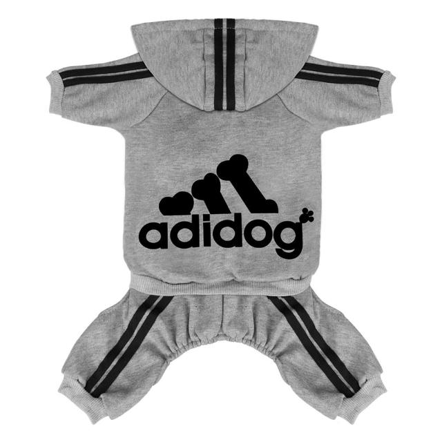 Adidog Pet Pet Four-Legged Hoodie XS-XXL - Doot's Pet LLC Collars For A Cause