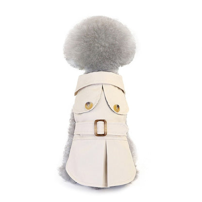 British Style Pet Jacket Coat
