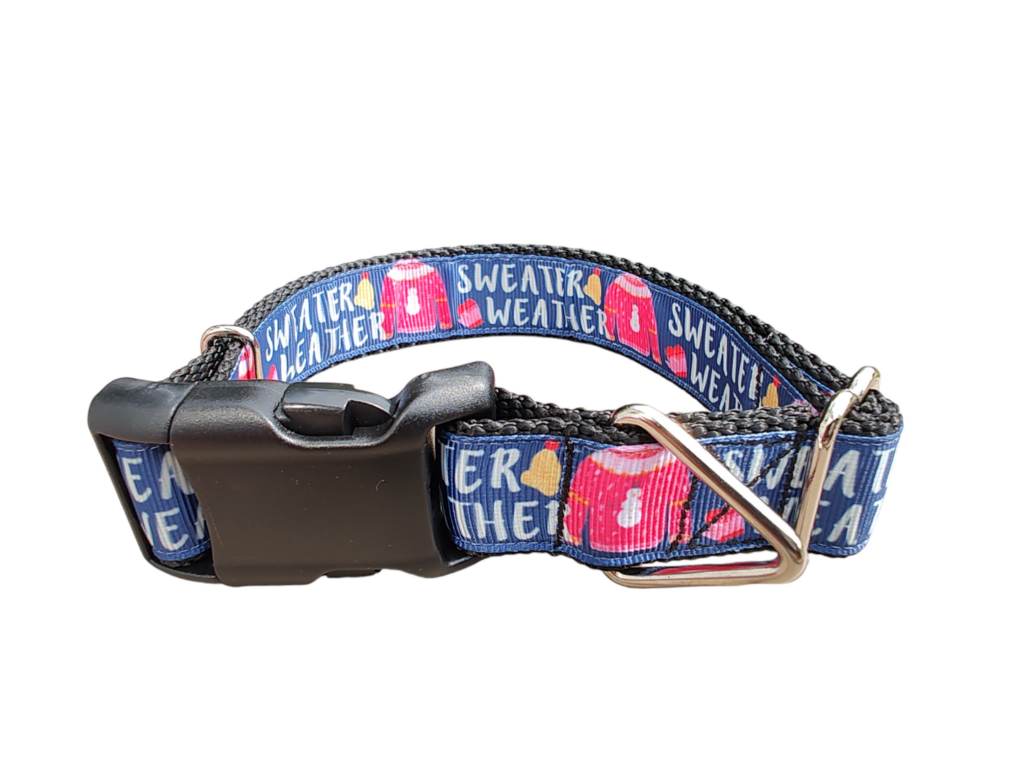 Sweater Weather Nylon Dog Collar