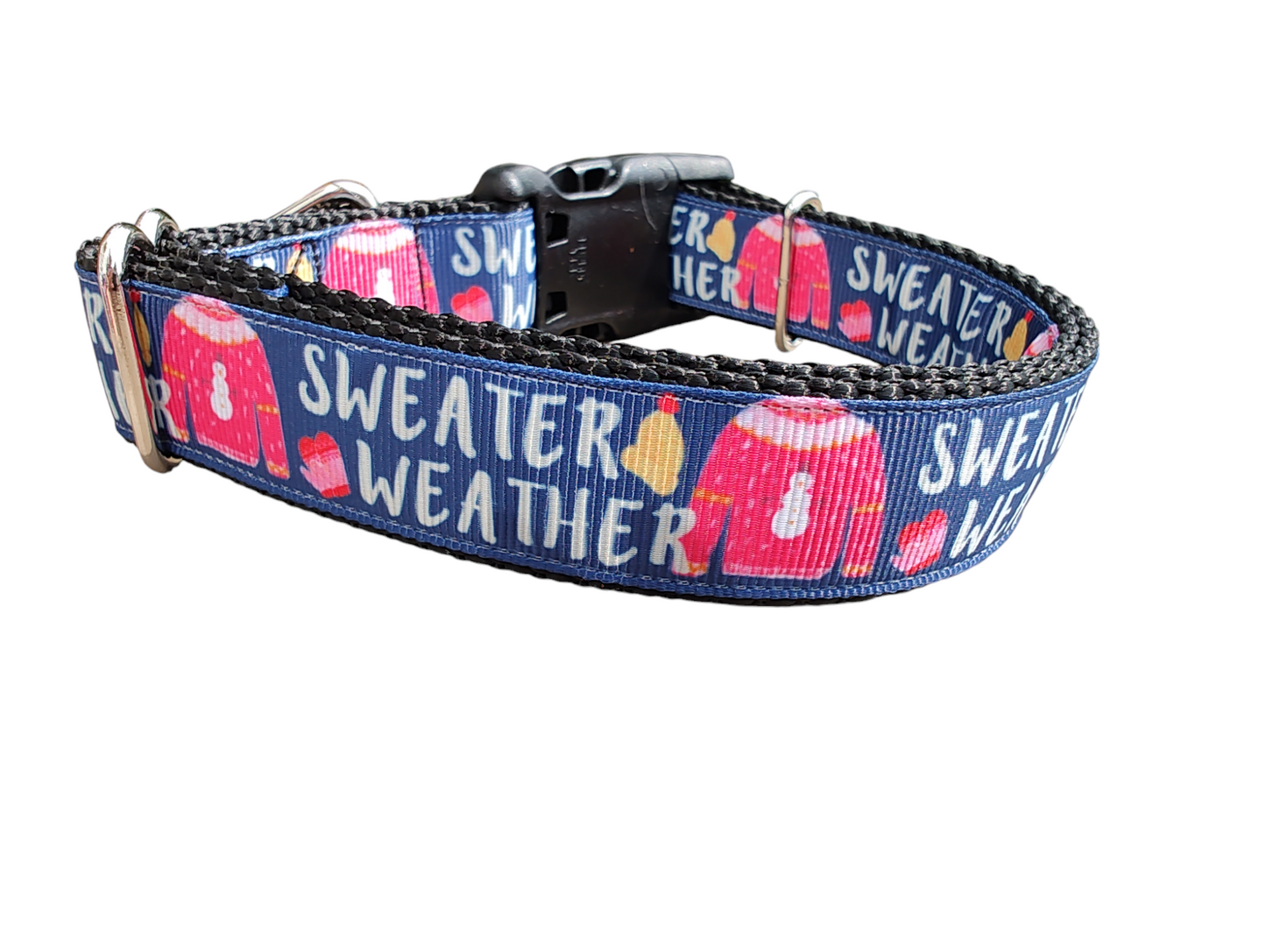 Sweater Weather Nylon Dog Collar