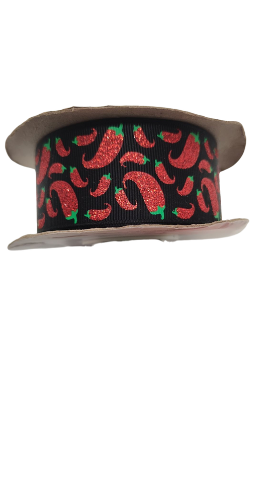 1.5" Wide Peppers Nylon Dog Collar