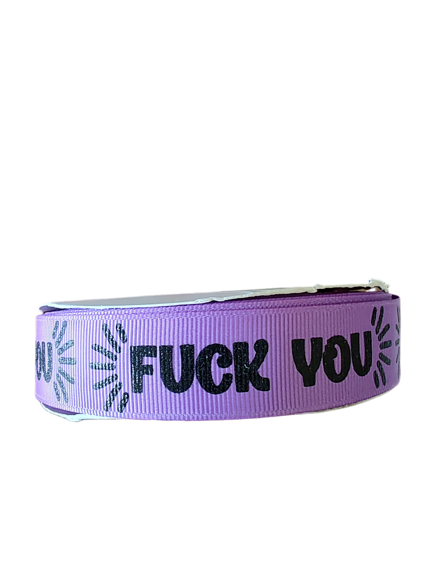 Fuck You Nylon Dog Collar