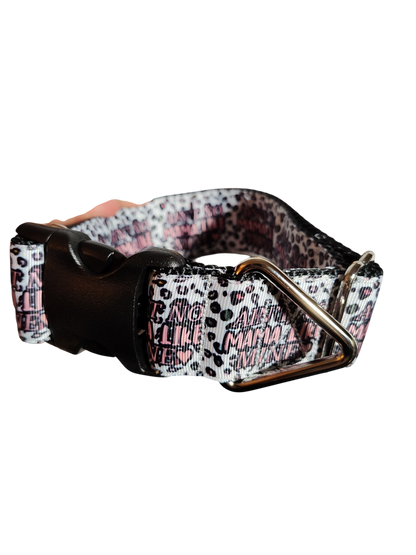 1.5" Wide Ain't No Mama Like Mine Nylon Dog Collar