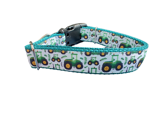 Tractors Nylon Dog Collar