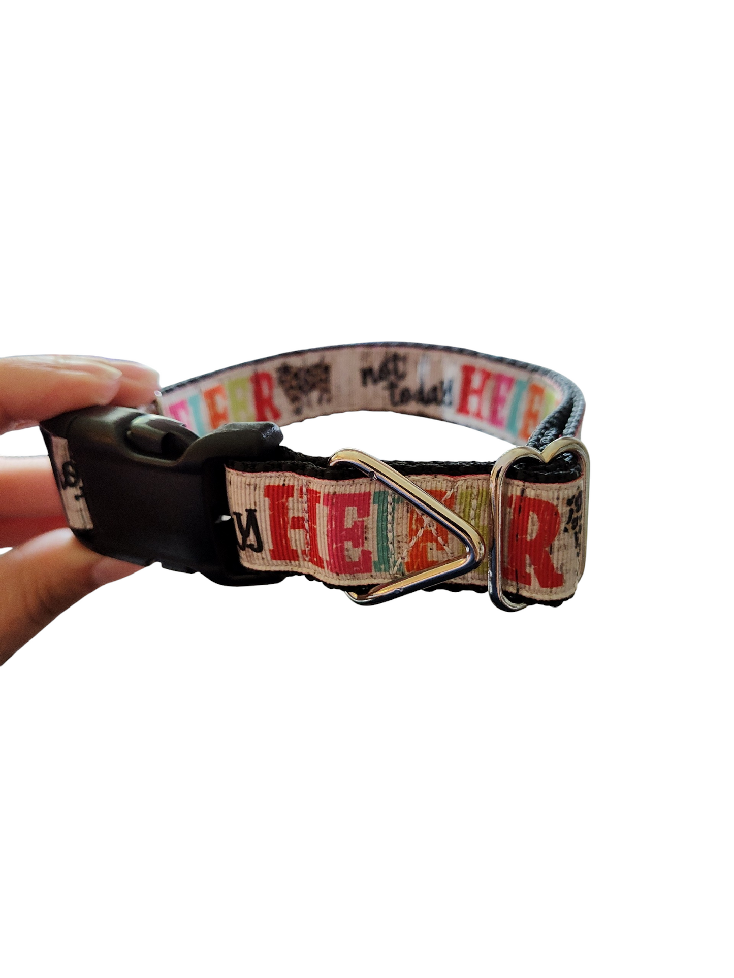Not Today Heifer Cow Nylon Dog Collar