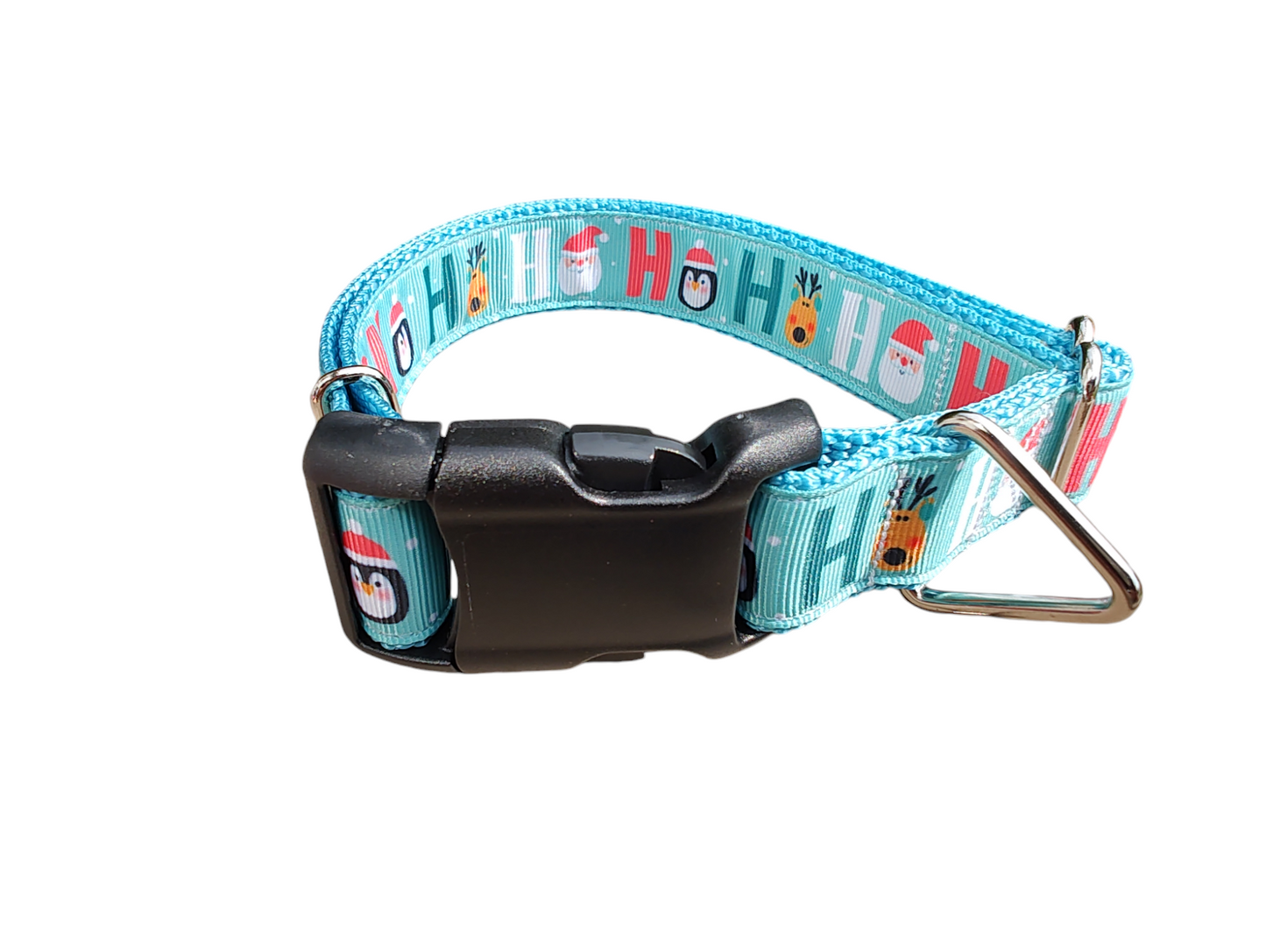 HO HO HO! Christmas Nylon Dog Collar