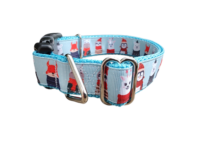 Animals in Sweaters Christmas Nylon Dog Collar