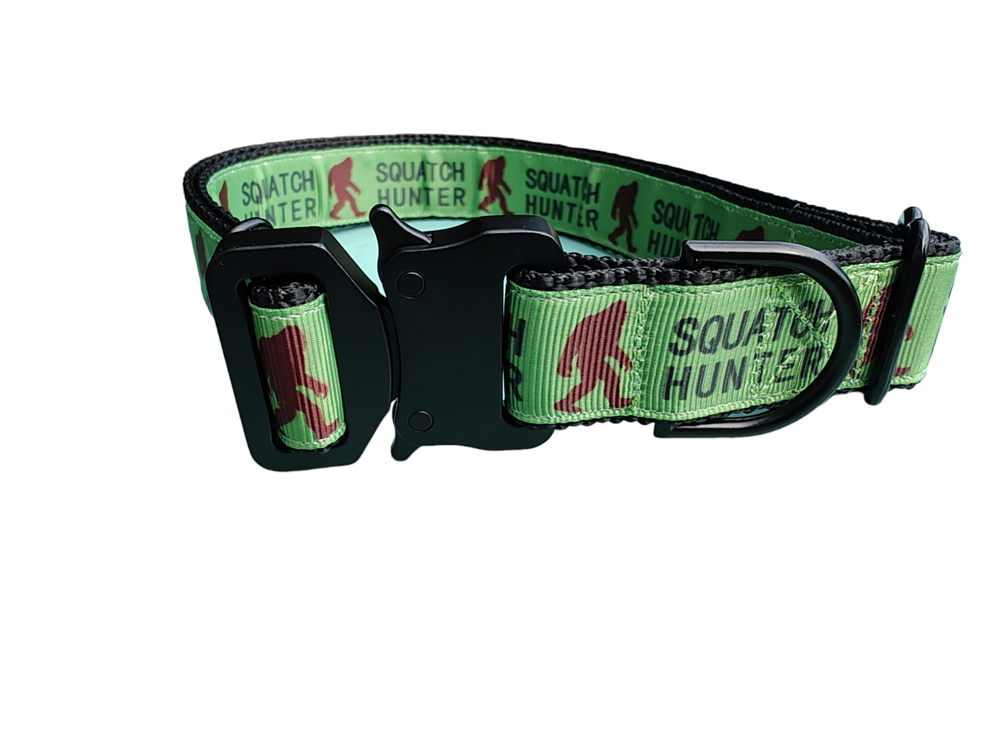 Squatch Hunter Nylon Dog Collar