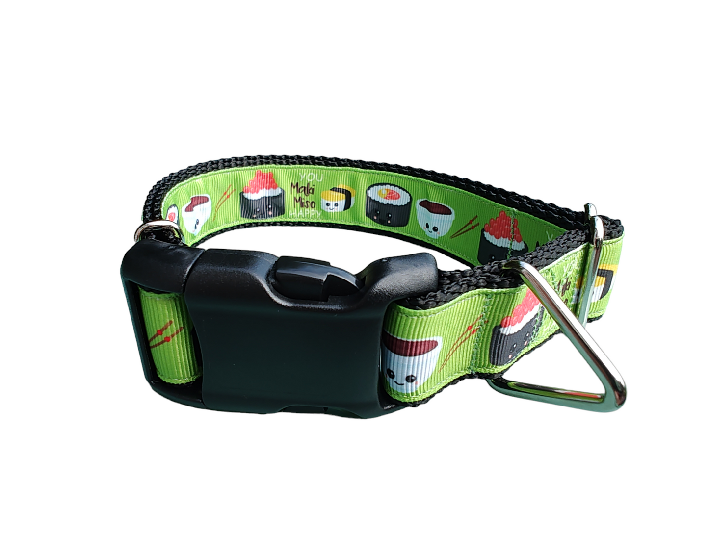 Sushi Nylon Dog Collar