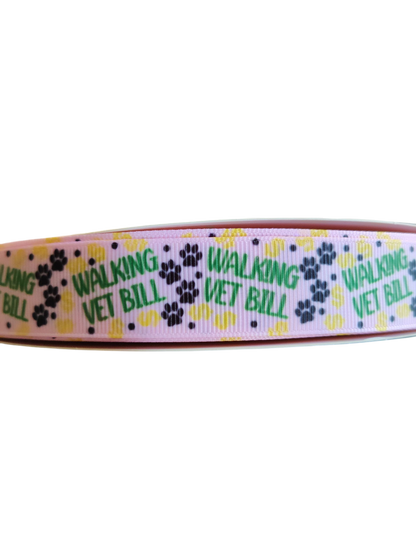 Walking Vet Bill Nylon Dog Collar