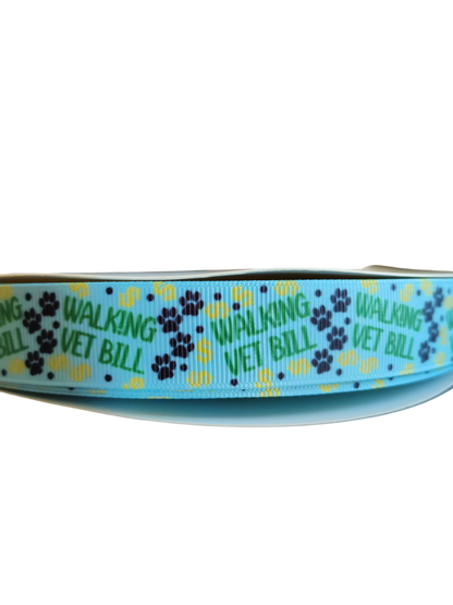 Walking Vet Bill Nylon Dog Collar