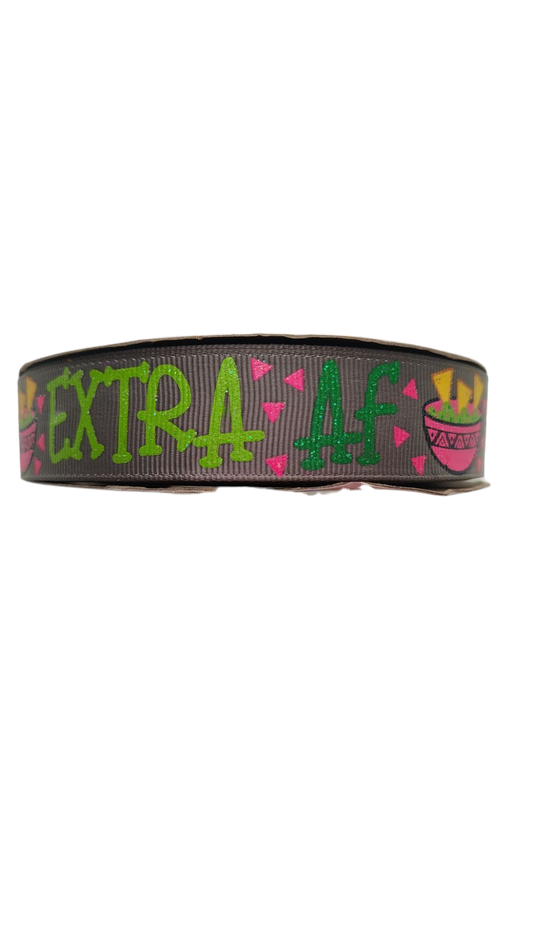 Extra AF Chips & Guac Nylon Dog Collar