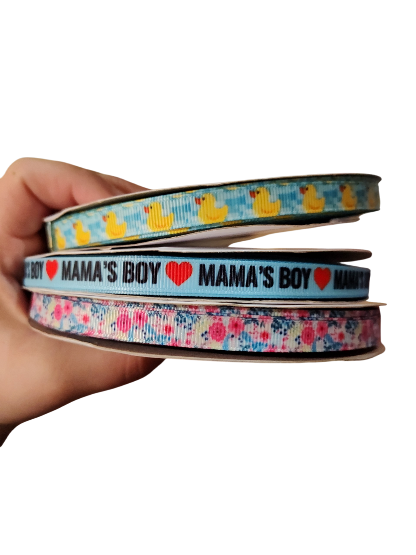 1/2" Bathtub Duckies Nylon Dog Collar