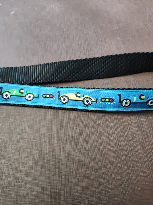 Racecar Nylon Dog Collar