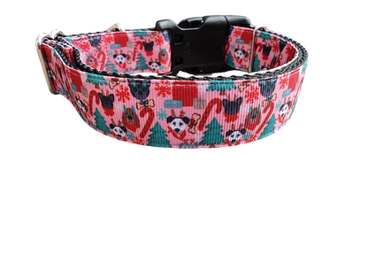 Festive Pups Christmas Nylon Dog Collar