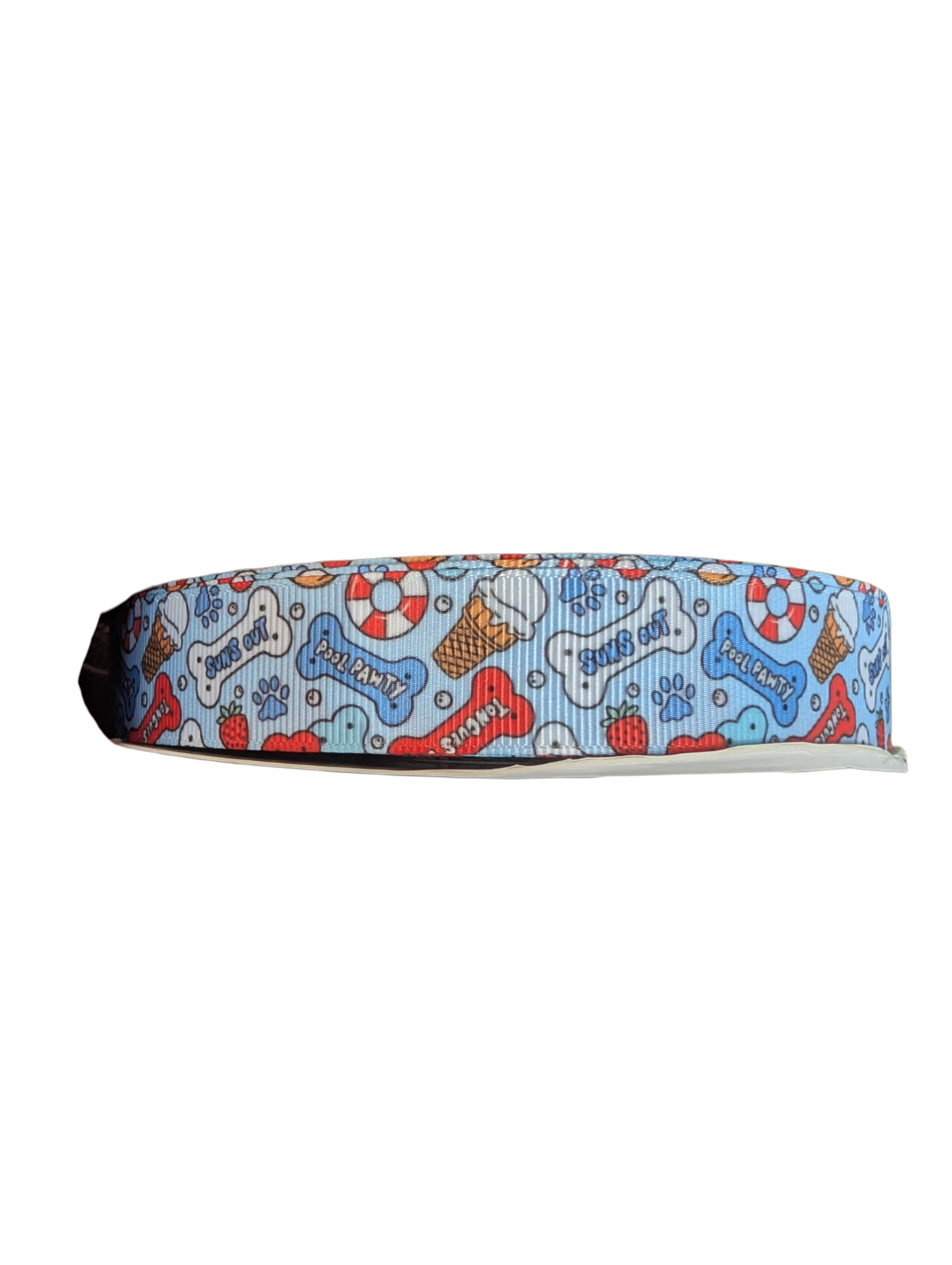 Pool Pawty Nylon Dog Collar