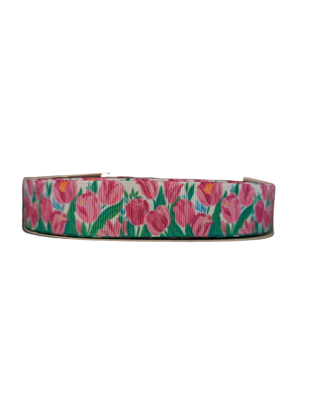 Tulips Nylon Dog Collar
