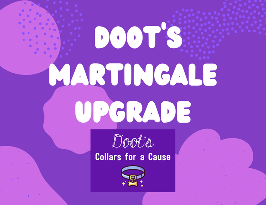 Doot's Martingale Upgrade - Doot's Pet LLC Collars For A Cause